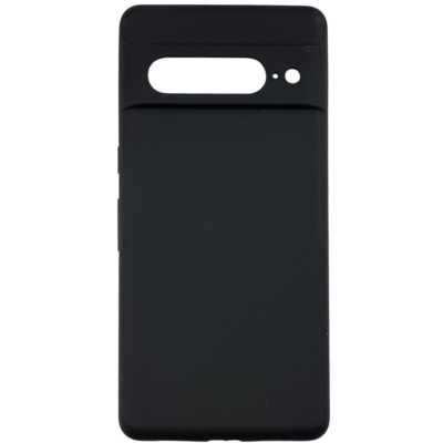 Накладка (з мікрофіброю) Silicone Cover Lakshmi Full Camera для Google Pixel 7 Pro- чорний