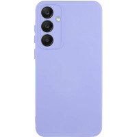 Накладка (з мікрофіброю) Silicone Cover Lakshmi Full Camera для Samsung S23 FE- бузковий