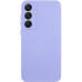 Накладка (з мікрофіброю) Silicone Cover Lakshmi Full Camera для Samsung S23 FE- бузковий