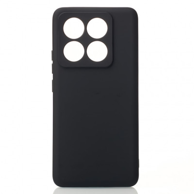Накладка (з мікрофіброю) Silicone Cover Lakshmi Full Camera для Xiaomi 14T- чорний