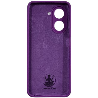 Накладка (з мікрофіброю) Silicone Cover Lakshmi Full Camera для Xiaomi Redmi A5 (UA/Europe)- фіолетовий