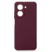 Накладка (з мікрофіброю) Silicone Cover Lakshmi Full Camera для Xiaomi Redmi A5 (UA/Europe)- марсала