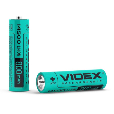 Акумулятор ICR14500 Videx 800mAh + contact