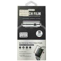 Скло захисне Full Glue для Apple Watch 38mm в упаковці- чорний Скло захисне Full Glue для Apple Watch 38mm в упаковці- чорний