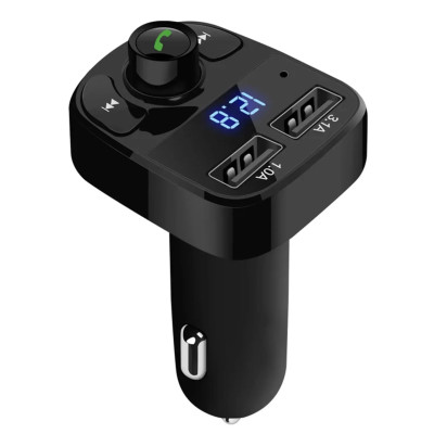 FM модулятор (трансмітер) CAR X8 (3.1A/2USB) FM модулятор (трансмітер) CAR X8 (3.1A/2USB)