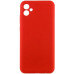 Накладка (з мікрофіброю) Silicone Cover Lakshmi Full Camera для Samsung A07- червоний