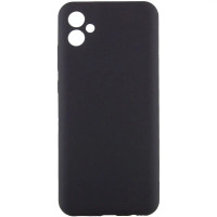 Накладка (з мікрофіброю) Silicone Cover Lakshmi Full Camera для Samsung A07- чорний