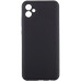 Накладка (з мікрофіброю) Silicone Cover Lakshmi Full Camera для Samsung A07- чорний
