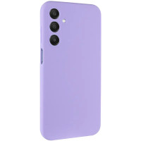 Накладка (з мікрофіброю) Silicone Cover Lakshmi Full Camera для Samsung A17 4G/5G- бузковий