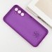 Накладка (з мікрофіброю) Silicone Cover Lakshmi Full Camera для Samsung A17 4G/5G- фіолетовий
