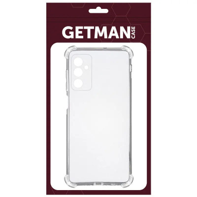 Накладка GETMAN посилені кути для Samsung A17 4G/5G- прозорий Накладка GETMAN посилені кути для Samsung A17 4G/5G- прозорий