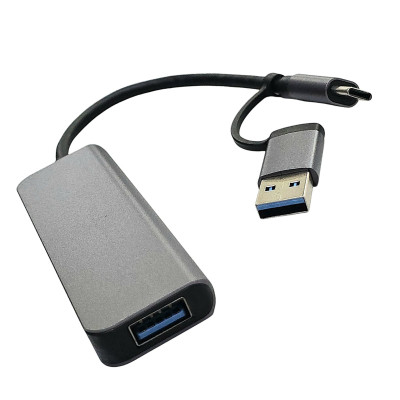 Type-C / USB HUB 3.0 (4в1) 
