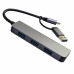 Type-C / USB HUB 3.0 (4в1) 