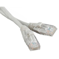 LAN кабель для інтернету CAT5 cheap (2м)- сірий LAN кабель для інтернету CAT5 cheap (2м)- сірий