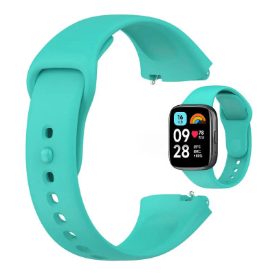 Ремінець для Xiaomi Redmi Watch 3 Lite / 3 Active- бірюзовий
