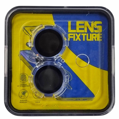 Скло захисне Lens Fixture на камеру для iPhone 13 / 13 Mini- темно-синій Скло захисне Lens Fixture на камеру для iPhone 13 / 13 Mini- темно-синій