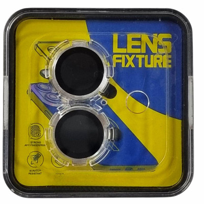 Скло захисне Lens Fixture на камеру для iPhone 11 / 12 / 12 Mini- сріблястий Скло захисне Lens Fixture на камеру для iPhone 11 / 12 / 12 Mini- сріблястий