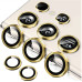 Скло захисне Lens Fixture на камеру для Samsung S25 Ultra- золотий