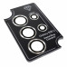 Скло захисне Lens Fixture на камеру для Samsung S25 Ultra- сріблястий