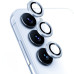 Скло захисне Lens Fixture на камеру для Samsung S25 Plus- синій