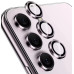 Скло захисне Lens Fixture на камеру для Samsung S25- рожевий