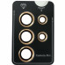 Скло захисне Lens Fixture на камеру для Samsung S24 Ultra- золотий Скло захисне Lens Fixture на камеру для Samsung S24 Ultra- золотий