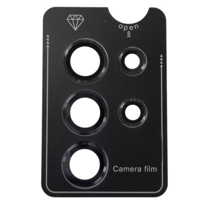 Скло захисне Lens Fixture на камеру для Samsung S24 Ultra- чорний Скло захисне Lens Fixture на камеру для Samsung S24 Ultra- чорний
