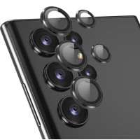 Скло захисне Lens Fixture на камеру для Samsung S24 Ultra- чорний Скло захисне Lens Fixture на камеру для Samsung S24 Ultra- чорний