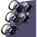 Скло захисне Lens Fixture на камеру для Samsung S24 Ultra- фіолетовий