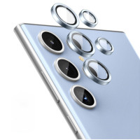 Скло захисне Lens Fixture на камеру для Samsung S24 Ultra- синій Скло захисне Lens Fixture на камеру для Samsung S24 Ultra- синій