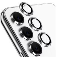 Скло захисне Lens Fixture на камеру для Samsung S24 Plus- сріблястий Скло захисне Lens Fixture на камеру для Samsung S24 Plus- сріблястий