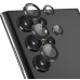 Скло захисне Lens Fixture на камеру для Samsung S23 Ultra- чорний
