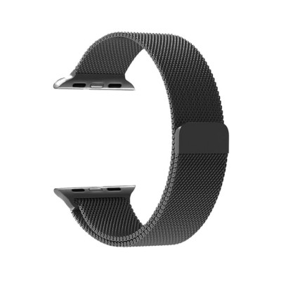 Ремінець Milanese Loop New Design для Apple Watch 42(ser.1-3)/44/45/46/49mm- темно-сірий Ремінець Milanese Loop New Design для Apple Watch 42(ser.1-3)/44/45/46/49mm- темно-сірий