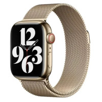 Ремінець Milanese Loop New Design для Apple Watch 42(ser.1-3)/44/45/46/49mm- вінтажне золото Ремінець Milanese Loop New Design для Apple Watch 42(ser.1-3)/44/45/46/49mm- вінтажне золото