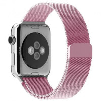 Ремінець Milanese Loop New Design для Apple Watch 42(ser.1-3)/44/45/46/49mm- рожевий Ремінець Milanese Loop New Design для Apple Watch 42(ser.1-3)/44/45/46/49mm- рожевий