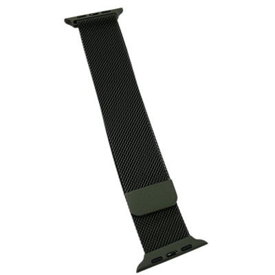 Ремінець Milanese Loop New Design для Apple Watch 42(ser.1-3)/44/45/46/49mm- темно-зелений Ремінець Milanese Loop New Design для Apple Watch 42(ser.1-3)/44/45/46/49mm- темно-зелений