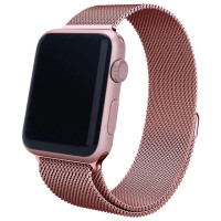 Ремінець Milanese Loop New Design для Apple Watch 38/40/41/42mm(ser.10)- рожеве золото Ремінець Milanese Loop New Design для Apple Watch 38/40/41/42mm(ser.10)- рожеве золото