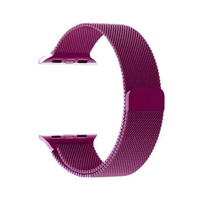 Ремінець Milanese Loop New Design для Apple Watch 38/40/41/42mm(ser.10)- марсала Ремінець Milanese Loop New Design для Apple Watch 38/40/41/42mm(ser.10)- марсала