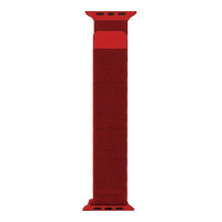 Ремінець Milanese Loop New Design для Apple Watch 38/40/41/42mm(ser.10)- китайський червоний Ремінець Milanese Loop New Design для Apple Watch 38/40/41/42mm(ser.10)- китайський червоний