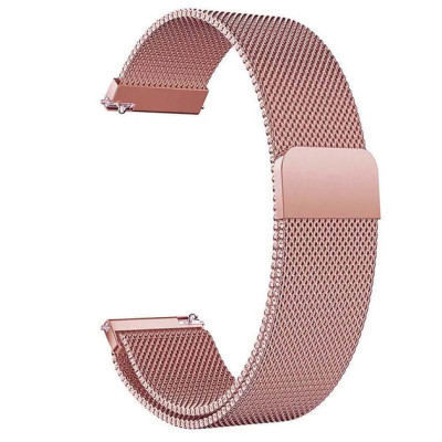 Ремінець Milanese Loop New Design для Smart Watch 20mm- рожеве золото Ремінець Milanese Loop New Design для Smart Watch 20mm- рожеве золото
