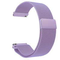 Ремінець Milanese Loop New Design для Smart Watch 20mm- бузковий Ремінець Milanese Loop New Design для Smart Watch 20mm- бузковий