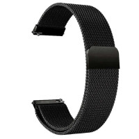 Ремінець Milanese Loop New Design для Smart Watch 22mm- чорний Ремінець Milanese Loop New Design для Smart Watch 22mm- чорний