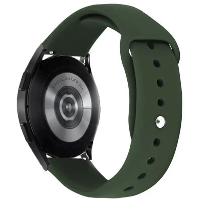 Ремінець силіконовий для Smart Watch 22mm- №2 хаки Ремінець силіконовий для Smart Watch 22mm- №2 хаки