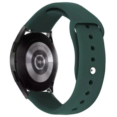 Ремінець силіконовий для Smart Watch 22mm- №3 темно зелений Ремінець силіконовий для Smart Watch 22mm- №3 темно зелений