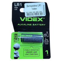 Батарейка LR1 Videx Батарейка LR1 Videx