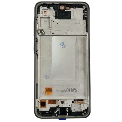 Дисплей для мобільного телефона Samsung A36 Oled with frame (orig/big size) з тачскріном Black