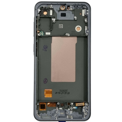 Дисплей для мобільного телефона Samsung A56 Oled with frame (orig/big size) з тачскріном Black