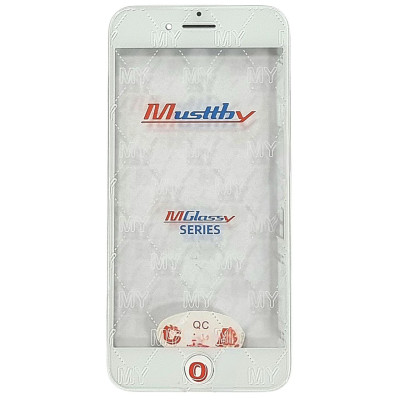 Скло дисплея Musttby Original з OCA-плівкою для iPhone 7G з рамкою, з олеофобним покриттям, з сіткою динаміка White Скло дисплея Musttby Original з OCA-плівкою для iPhone 7G з рамкою, з олеофобним покриттям, з сіткою динаміка White