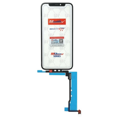 Сенсор Musttby Original для телефону iPhone 11 Pro з рамкою, без мікросхеми, з OCA плівкою, Black