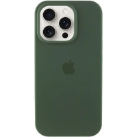 Накладка (з мікрофіброю) Silk Full Protective для iPhone 13 Pro Max- зелена трава